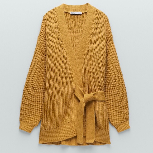 Zara Tied Knit Sweater
